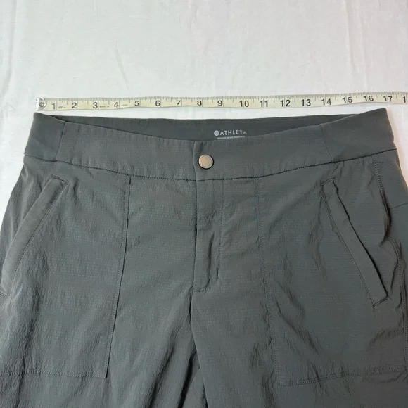 Athleta Woman’s Gray Pants Size 12 - Picture 9 of 14